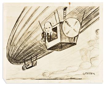 (AVIATION.) Small but substantial archive of Hugo Eckener, the Zeppelin company, and the Hindenburg disaster.